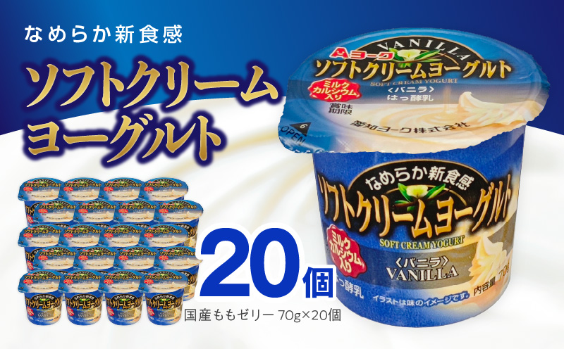 愛知ヨーク　ソフトクリームヨーグルト　20個入