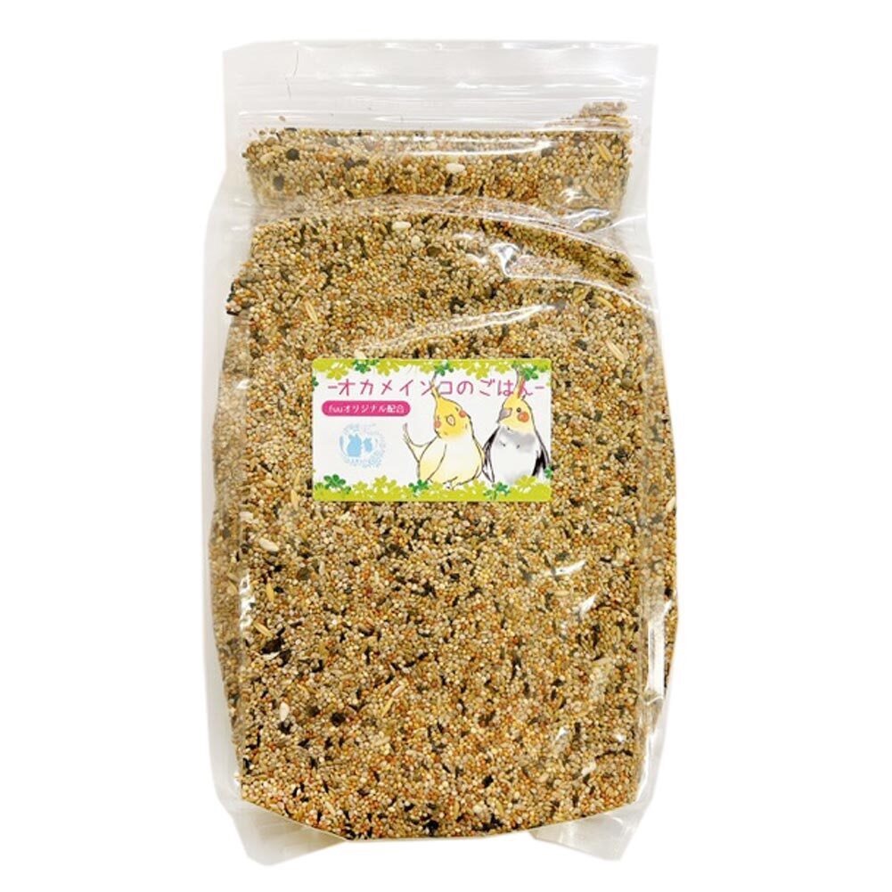 【3ヶ月定期便】fuu オカメインコのごはん（3kg）
