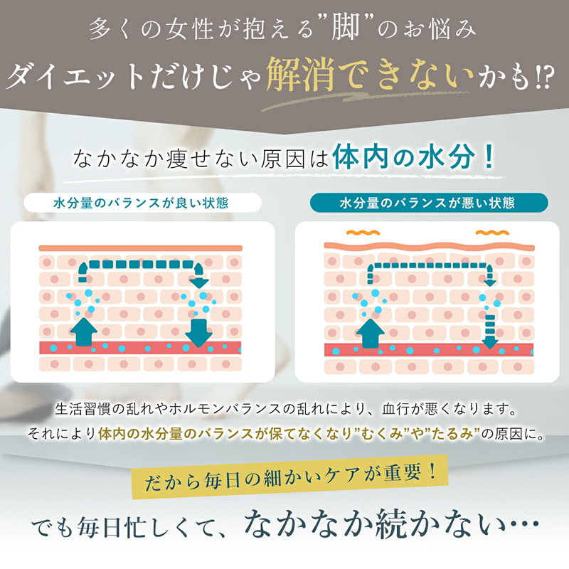 履くだけで理想の美脚＆くびれ ハイウエスト着圧レギンス