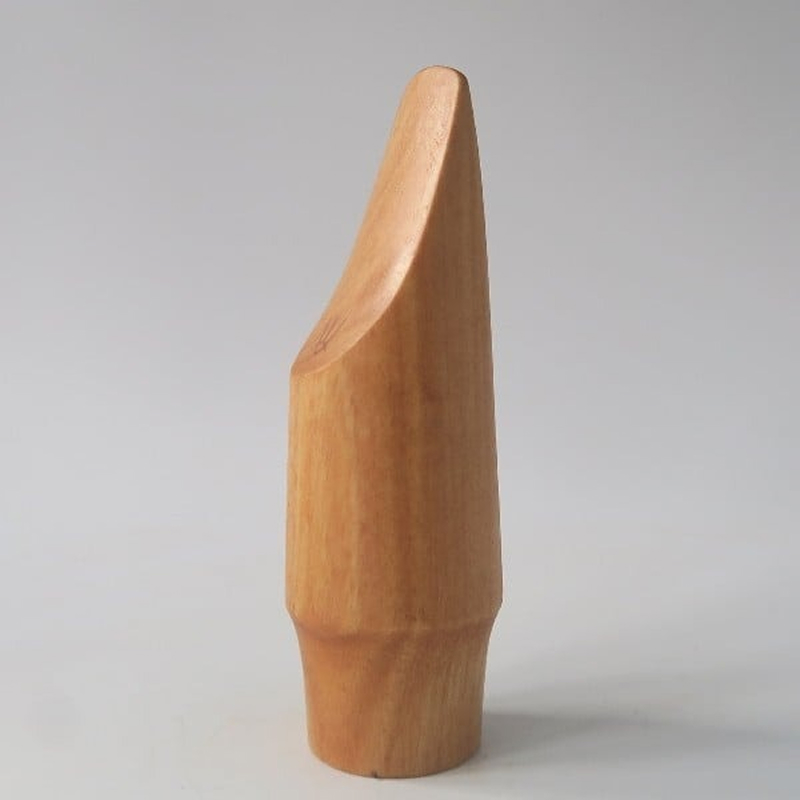 木製マウスピース（アルトサックス）　カバザクラ材（国産） 木製マウスピース アルトサックス カバザクラ材 国産 木製 木材 マウスピース アルト サックス 硬い素材 希少 木肌 なめらか 温か味 サウンド クラシック JAZZ 製品保証 愛知県 小牧市 送料無料