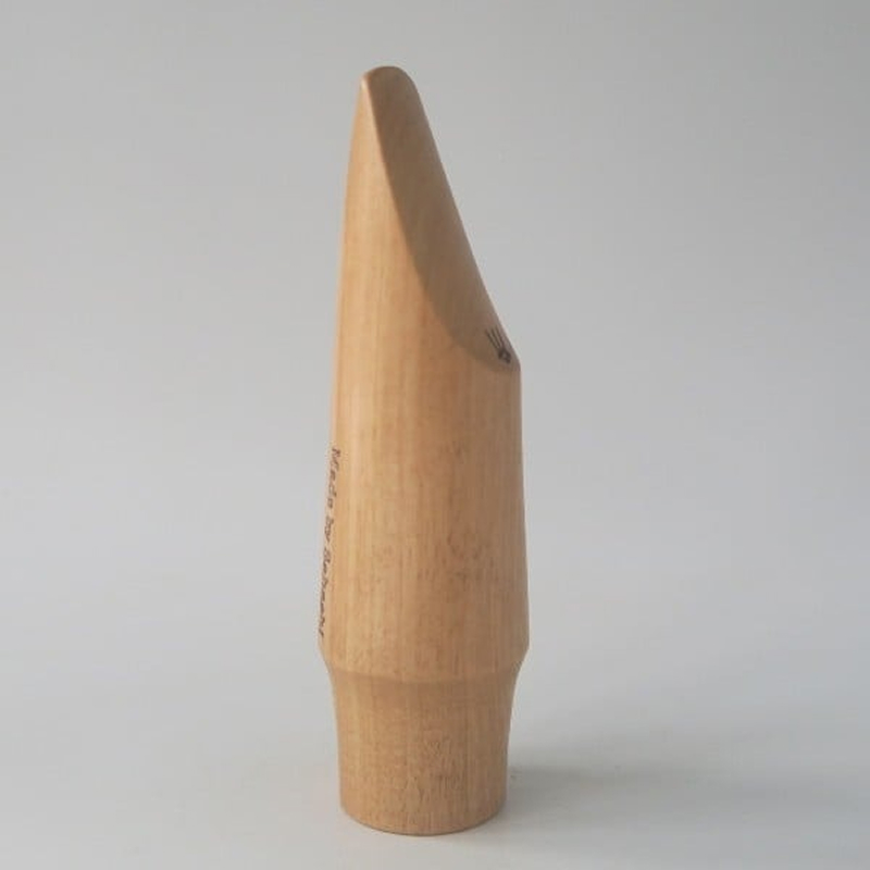 木製マウスピース（テナーサックス）　カバザクラ材（国産） 木製マウスピース テナーサックス カバザクラ材 国産 木製 木材 マウスピース テナー サックス ハード ソフト 音質表現可能 硬い素材 希少 木肌 なめらか 温か味 サウンド クラシック JAZZ 製品保証 愛知県 小牧市 送料無料