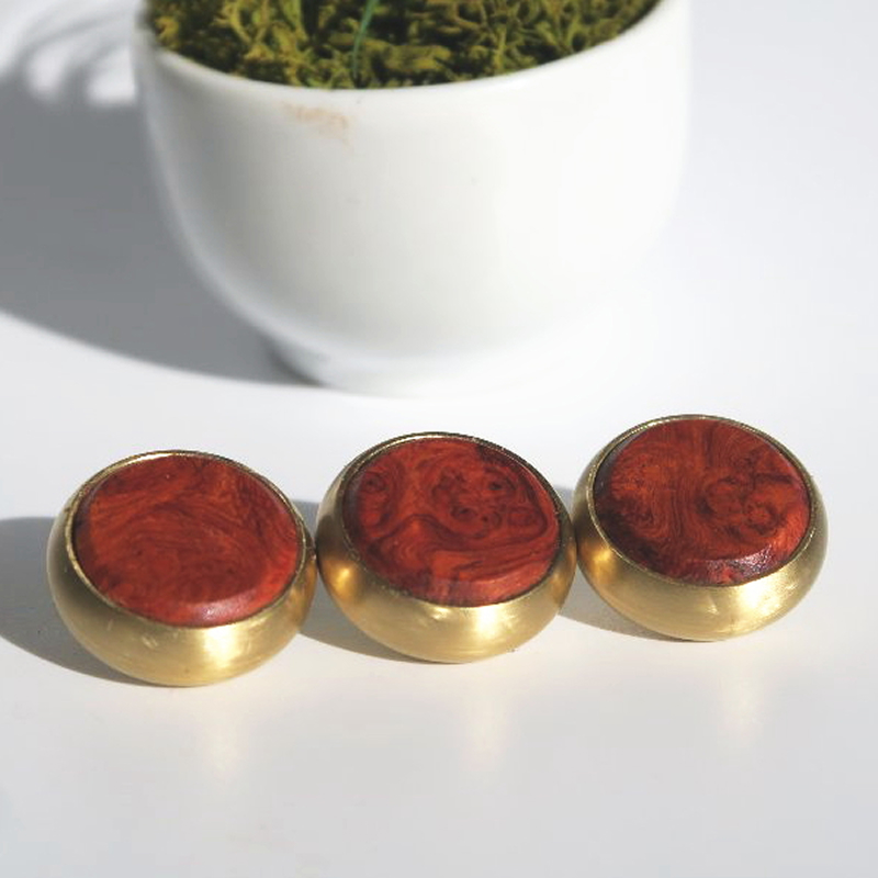 木製ピストンボタン Y型（真鍮削り出し） Y型 真鍮削り出し 選べる 素材 花林コブ材 ローズウッド材 トランペット フリューゲルホルン コルネット ピッコロトランペット 木製 ピストンボタン 重量型 拡散防止 音質向上 フィンガーアクション 愛知県 小牧市 送料無料