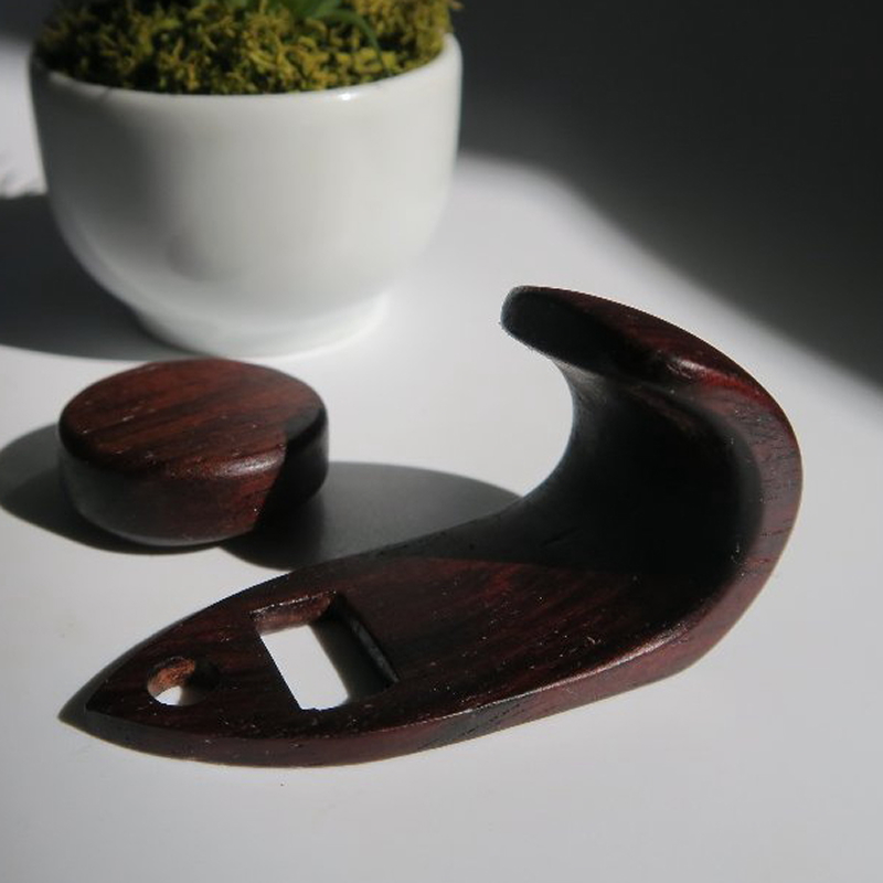 木製サムフック＆サムレスト セルマー用 木製 サムフック サムレスト 選べる 素材 シタン グラナディラ ボコーテ 木製サムフック 肌触り 優しい素材 幅広い分野 黒色 硬い木 茶褐色 黄色 杢目 柔らかい木 管楽器用 愛知県 小牧市 送料無料