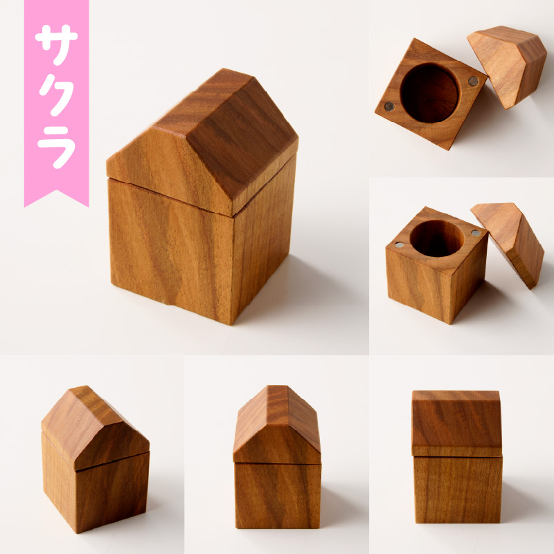 おうち型 乳歯ケース 木製 乳歯入れ Teeth House 成長記念 子ども用 メモリアルグッズ 出産祝い 入学祝い ナチュラルデザイン ハンドメイド インテリア雑貨 小牧市 送料無料 