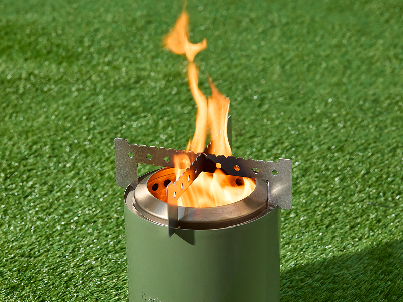 鍛冶屋の頓珍漢 Solo Stove Mesa XL ソロストーブ メサXL専用 五徳/スタンド 五徳 スタンド ステンレス製 メスティン クッカー 国内生産 日本製 キャンプ アウトドア ソロキャンプ キャンプ用品 軽量 コンパクト 愛知県 小牧市 送料無料