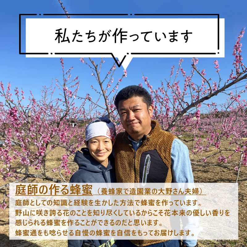 【愛知県小牧市】桃畑で作った完熟非加熱はちみつ食べ比べセット200ｇｘ3本（桃蜜・新蜜・極み蜜）