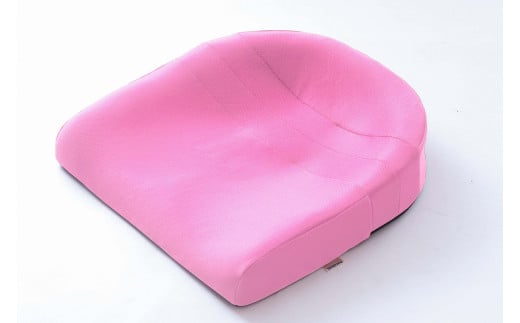 【ふるさと納税】訳あり スポッとクッション（カラー廃番のため、ピンク好きな方におすすめ！）生産者支援 椅子 腰痛 骨盤 姿勢 オフィス 在宅勤務 テレワーク ピンクのみ