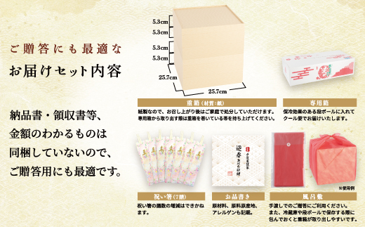 千賀屋謹製 2025年 迎春おせち料理「千ノ幸」和風四段重 6〜7人前 全57品　冷蔵 料理 人気 愛知県 小牧市 千賀屋