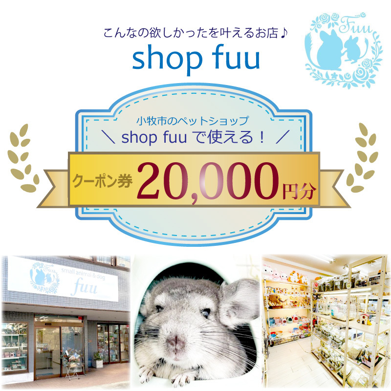 shop fuuで使えるクーポン券（20,000円）