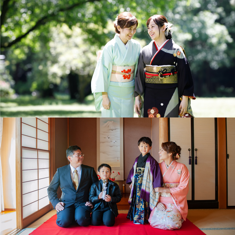 訪問着・留袖等着付け