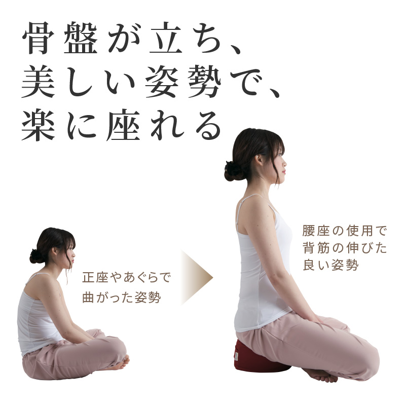 【ふるさと納税】自動車シートメーカーが追求した最幸の座り心地　正座・あぐら用クッション「腰座」