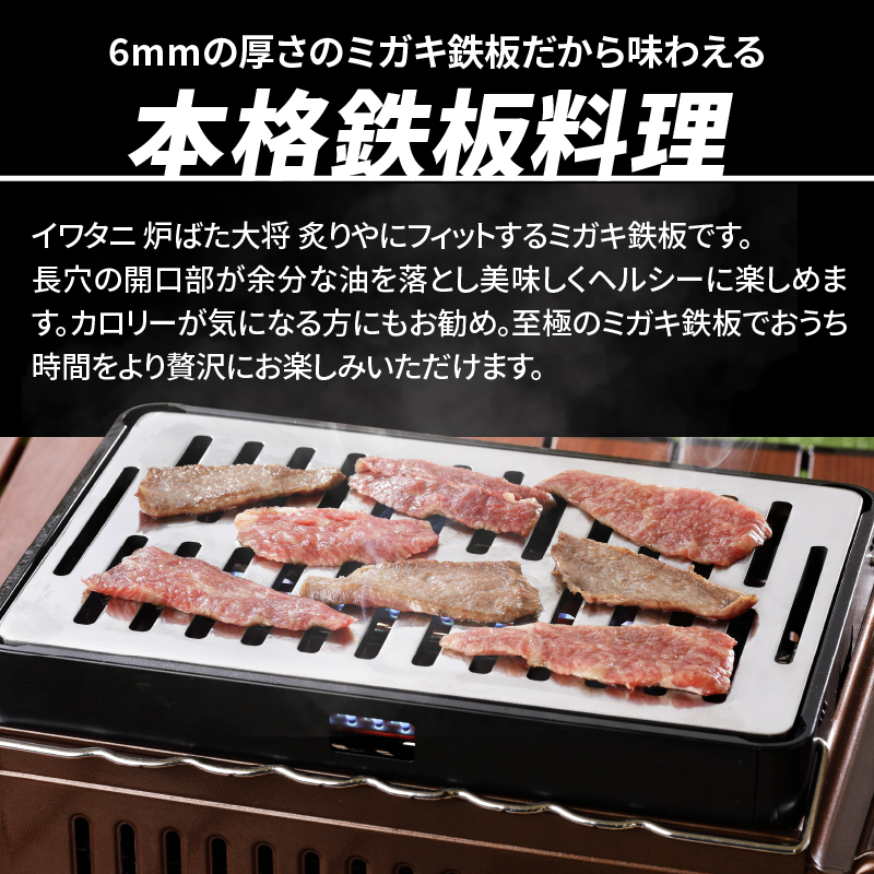 【ふるさと納税】鍛冶屋の頓珍漢 ミガキ鉄板 A280