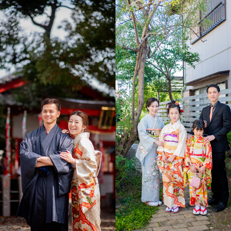 訪問着・留袖等着付け