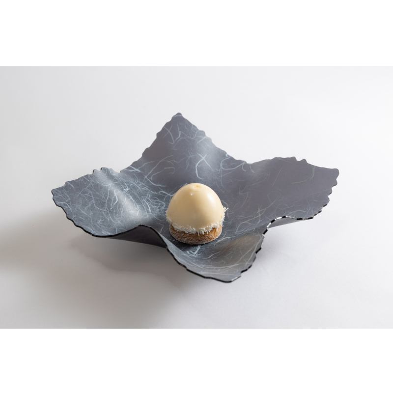 うつ和シリーズPremium Black「波・角」(PB003)(2枚入り)