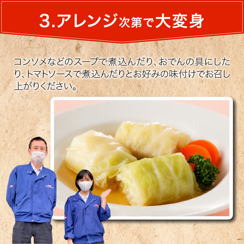 【ふるさと納税】国産豚で作ったロールキャベツ(10袋セット)