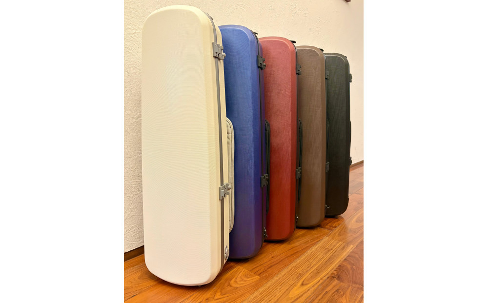 【人気！高評価】ヴァイオリン用ハードケース SUZUKIオリジナル ＜カラー：ワインレッド＞