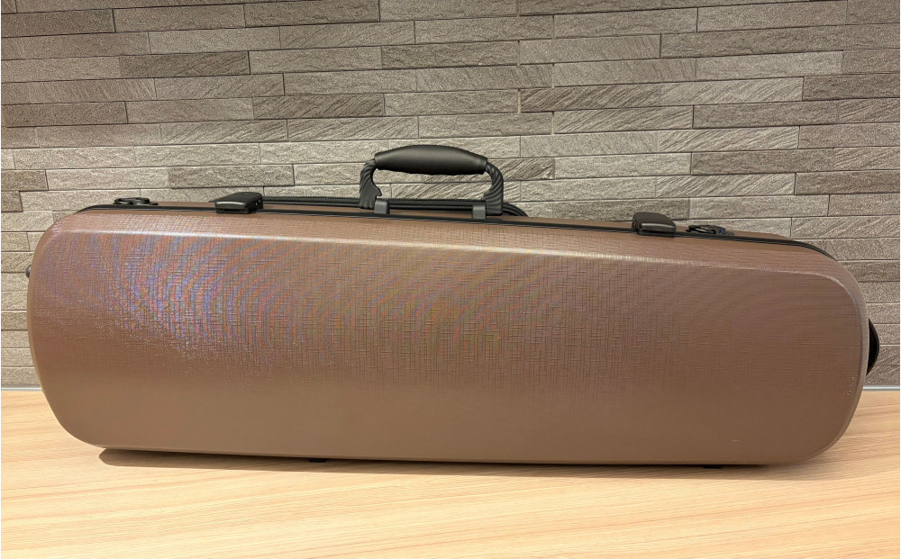 【人気！高評価】ヴァイオリン用ハードケース SUZUKIオリジナル ＜カラー：チョコブラウン＞