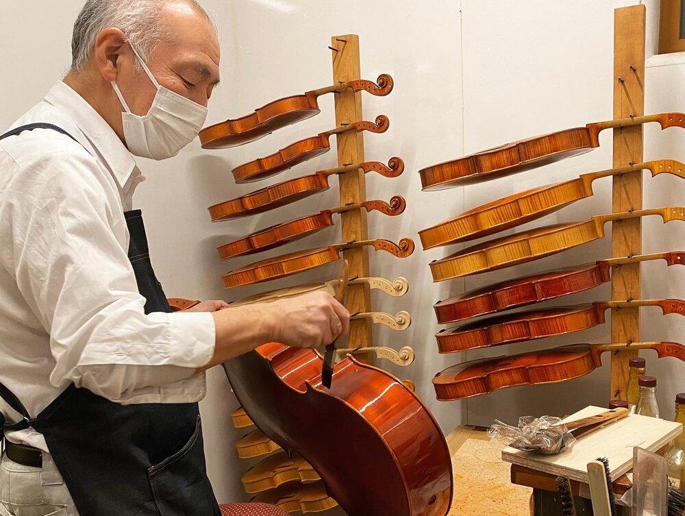 【極上の嗜み】１本の大木から製作する楽器カルテット（バイオリン２挺、ビオラ、チェロ）