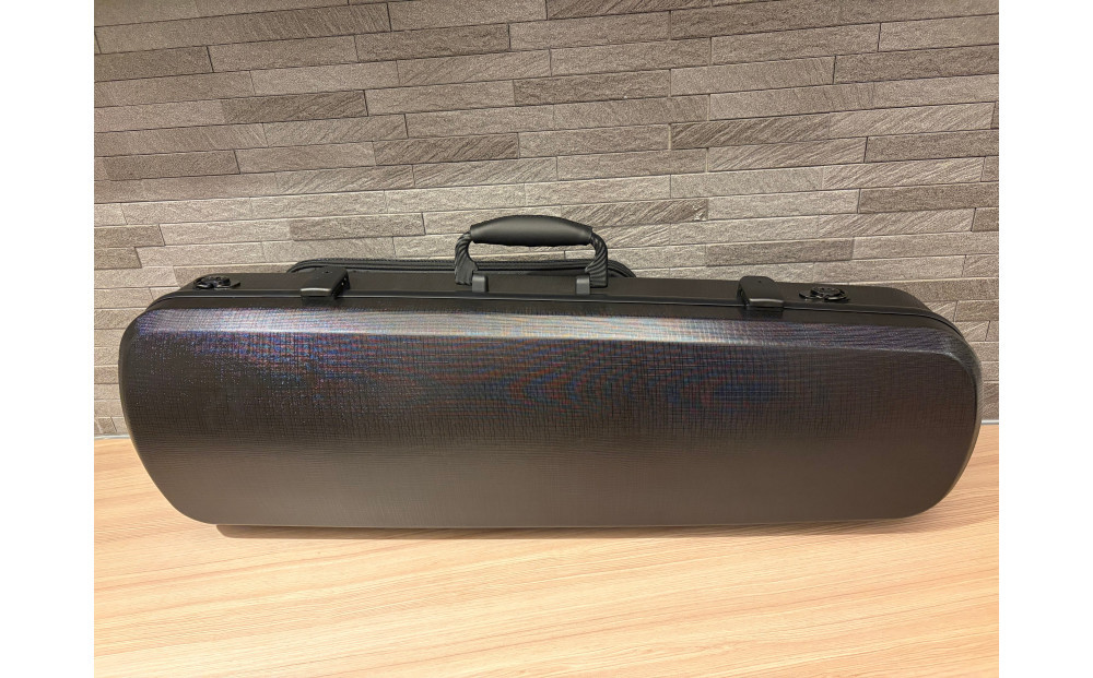 【人気！高評価】ヴァイオリン用ハードケース SUZUKIオリジナル ＜カラー：ラグジュアリーブラック＞