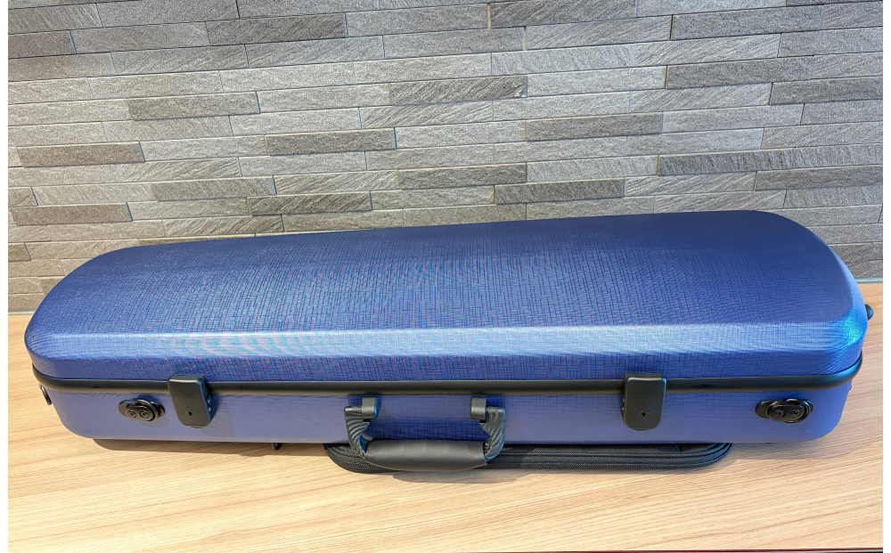 【人気！高評価】ヴァイオリン用ハードケース SUZUKIオリジナル ＜カラー：ロイヤルブルー＞