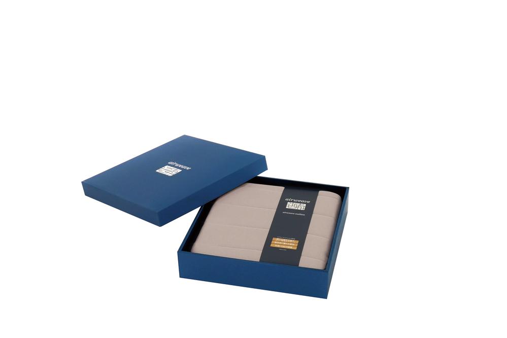 エアウィーヴ クッション グレー  ギフトBOX仕様