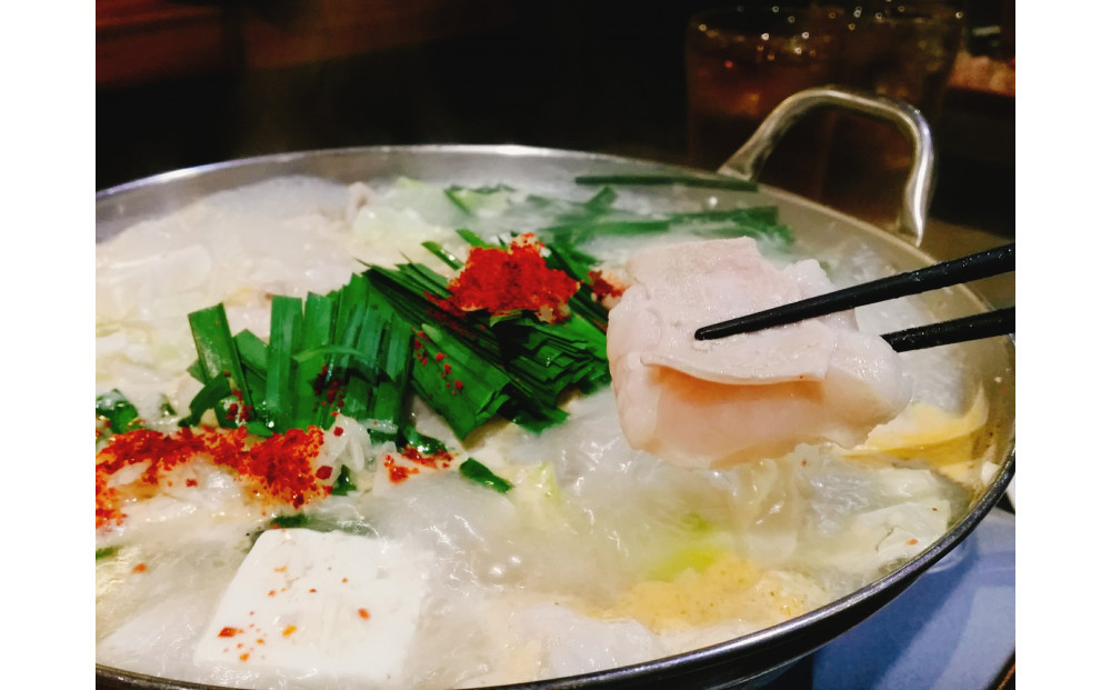 【生もつ鍋フルセット】名物 国産牛もつ鍋 味噌チゲ味 3～4人前  【国産牛もつ2倍！】野菜・ラーメン付き フルセット【指定日配達】【冷蔵便】