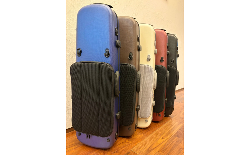 【人気！高評価】ヴァイオリン用ハードケース SUZUKIオリジナル ＜カラー：チョコブラウン＞