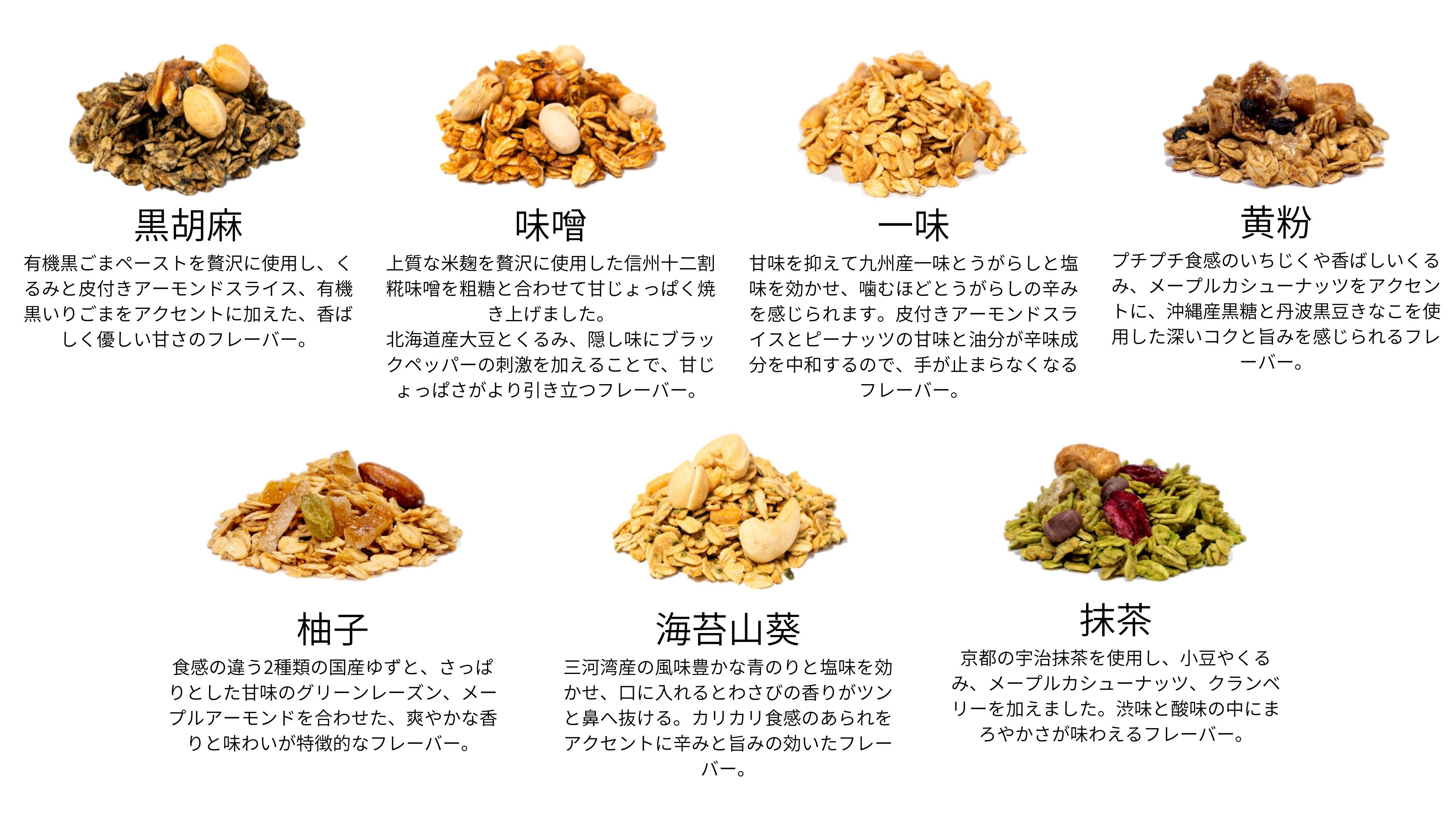 【定期便・全１２回】毎月届く soi グラノーラ全１４種BOX