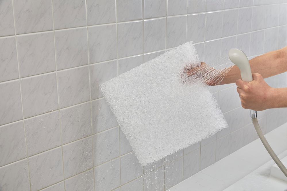 エアウィーヴ クッション ネイビー  ギフトBOX仕様 ざぶとん 洗える　