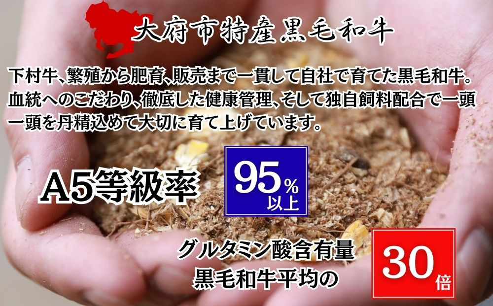 『下村牛』焼肉2種食べ比べセット_A 500g