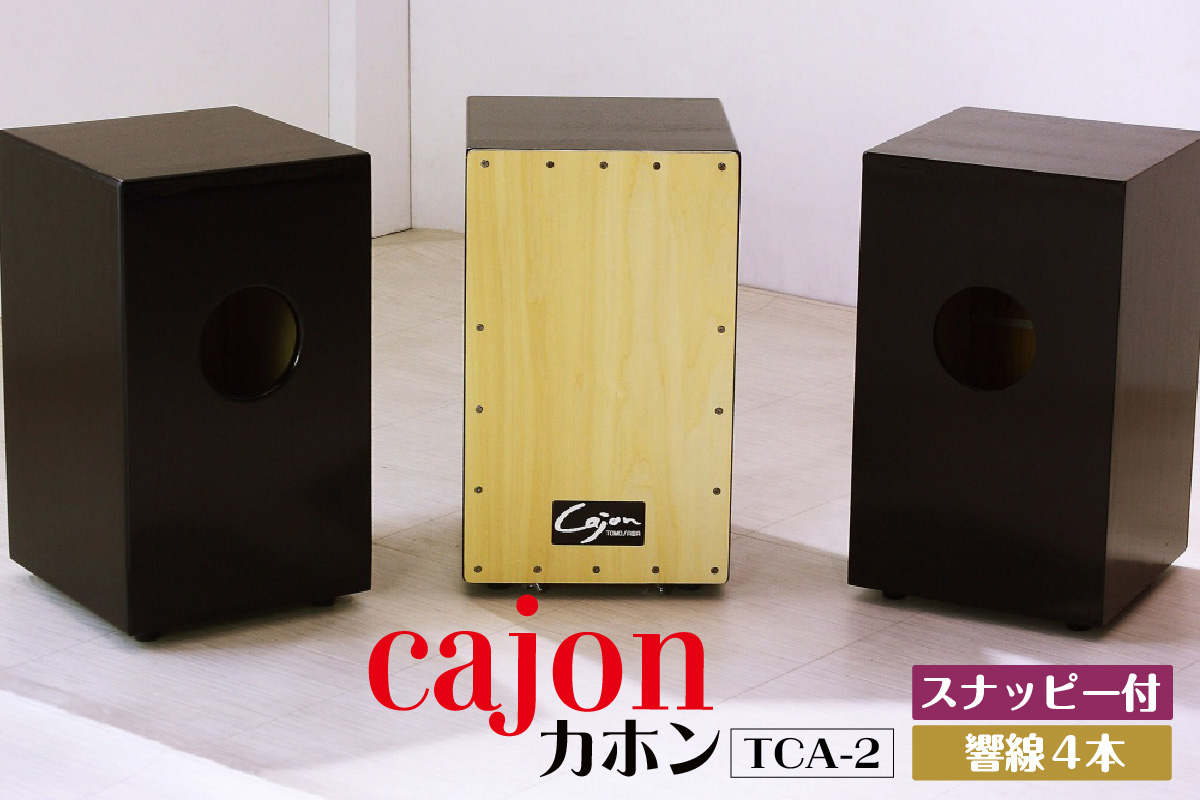 [№21-0725]カホン(スナッピー付、響線4本)　TCA-2