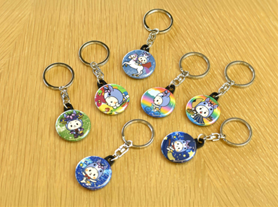 ちりゅっぴリングキーホルダー（3223）