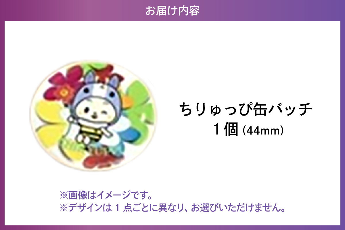 ちりゅっぴ缶バッチ（3221）