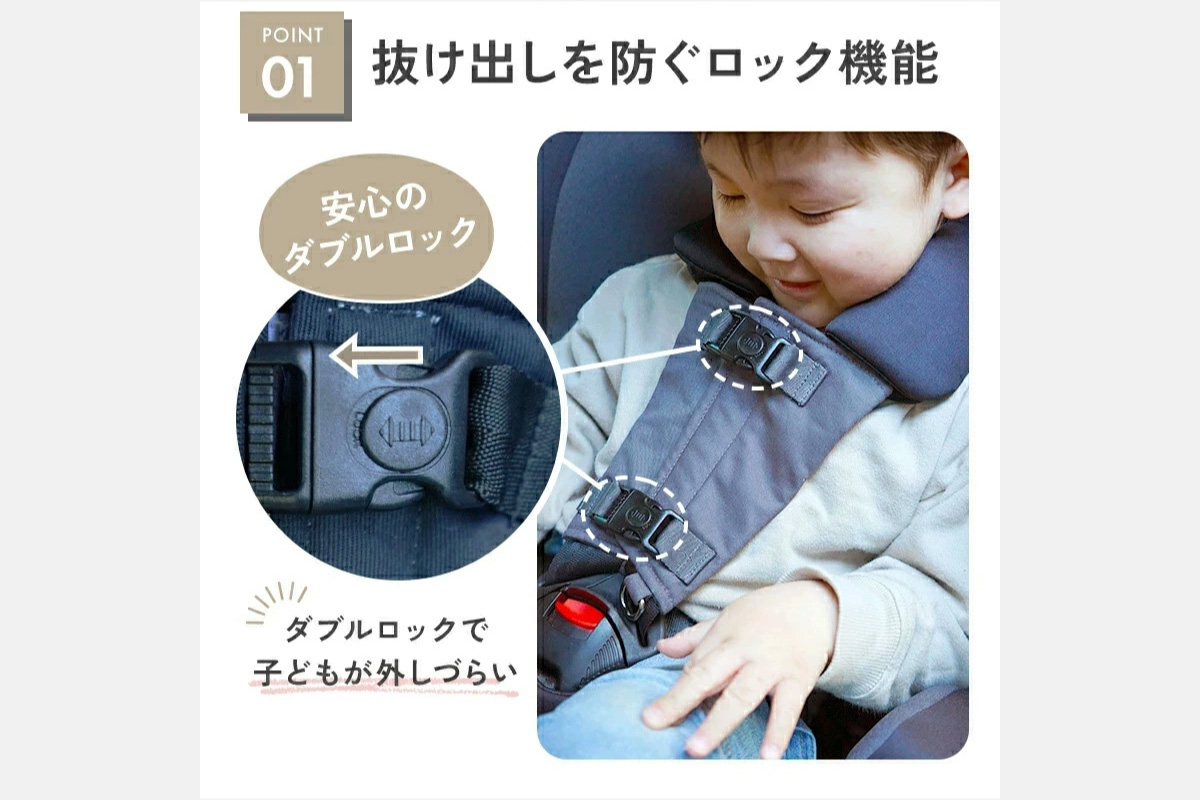 colulu チャイルドキーパー【グレー】（3321）