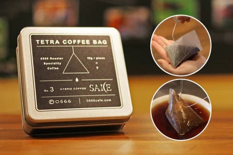 テトラコーヒーバッグ・ダブルセット　「ハニーブレンド」＋「ハイブリッドコーヒー・和酒」（3272）