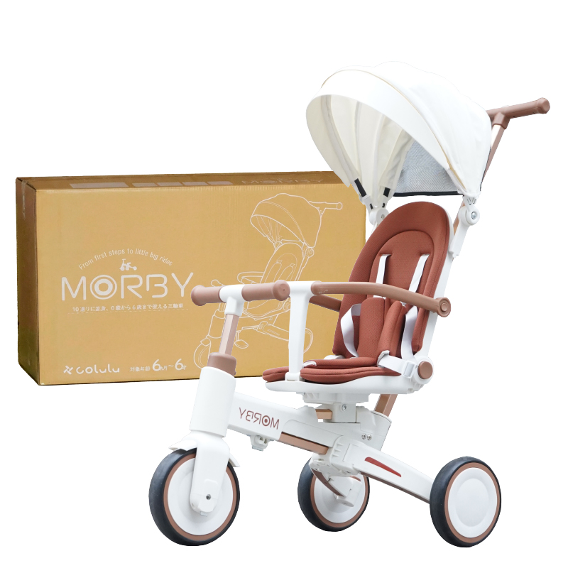 colulu MORBY/モルビー/3輪車【ホワイト】（3650）