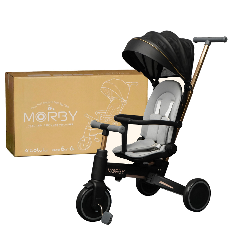colulu MORBY/モルビー/3輪車【ブラック】（3653）