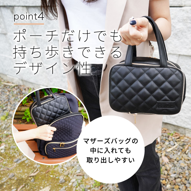 colulu おむつ圧縮ポーチ【グレー】（3670）