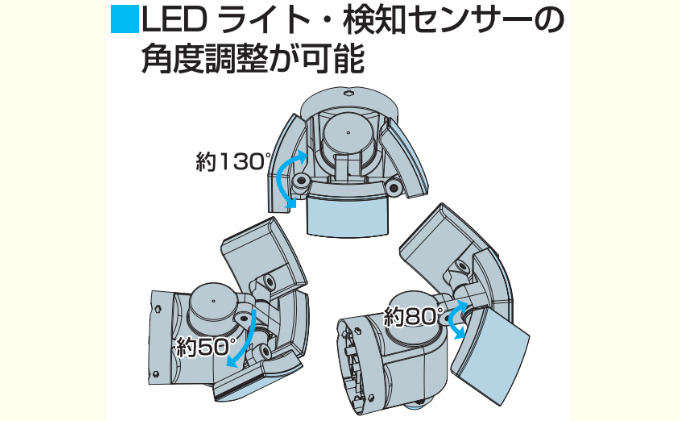 防犯 センサーライト MSL4 電化製品 家電 LED ライト 屋外 照明