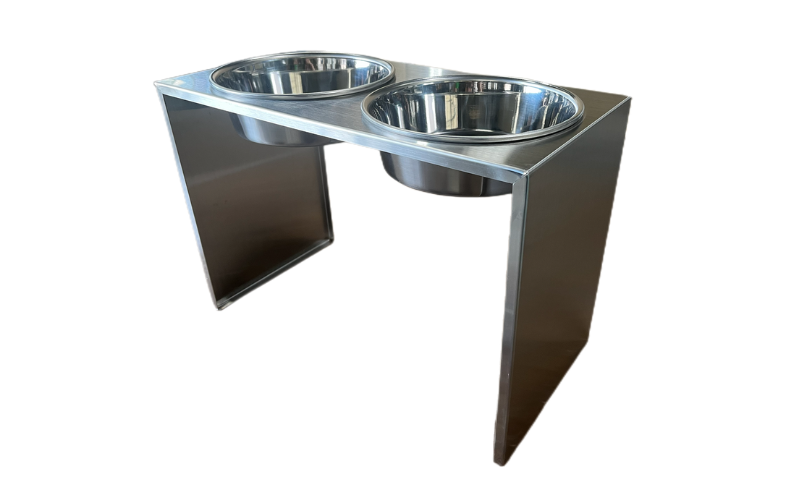 ごはん台 大きなわんちゃんのごはん台（大） ペット ペット用品 犬 テーブル 食事 給水 エサ台 オールステンレス 日進市 愛知県