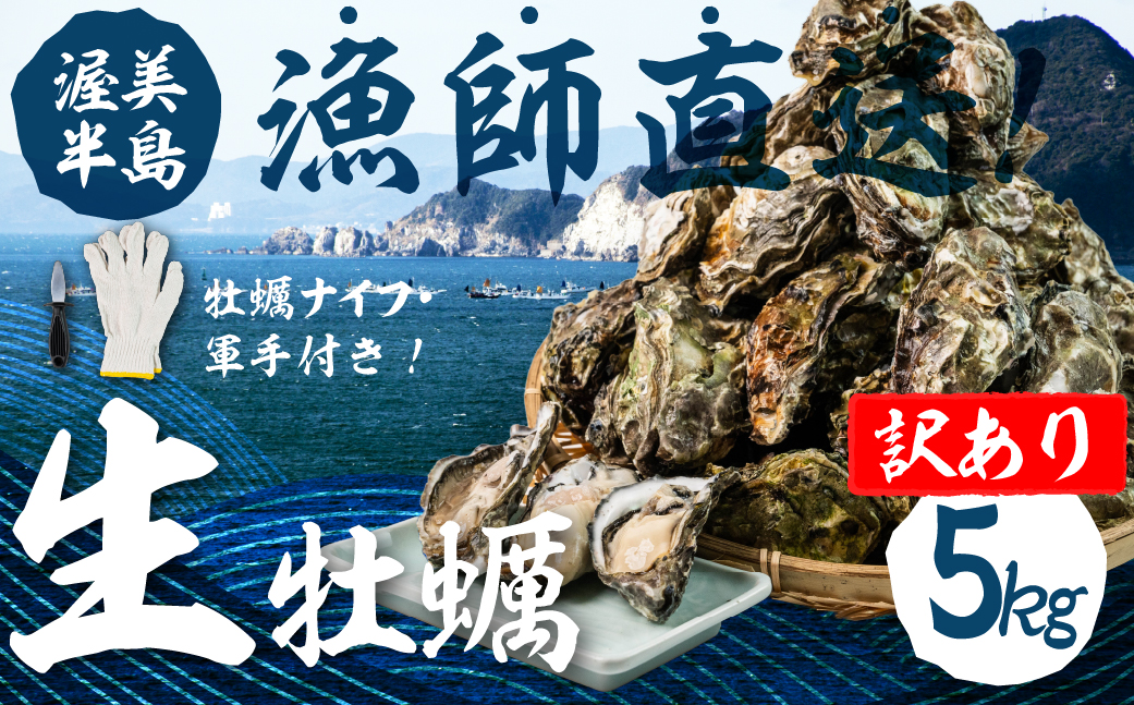 【先行予約】訳あり 殻付き 生牡蠣 5kg 加熱用 軍手・牡蠣ナイフ付 牡蠣 カキ かき 生 殻付牡蠣 フライ 鍋 バーベキュー BBQ 海鮮 魚介 魚貝 貝 魚介類 新鮮 渥美半島 田原市 愛知県 国産 海産物 オイスター 海の ミルク 軍手 牡蠣 ナイフ 付 冬 〜 春