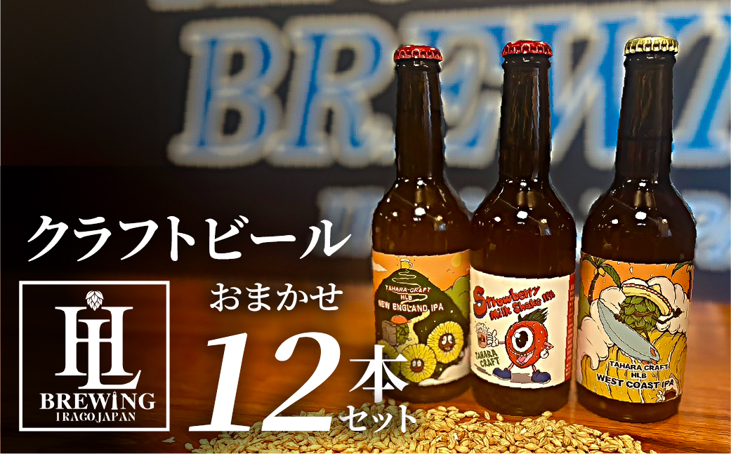 【12本セット】High Life Brewing クラフトビールセット 12本 クラフトビール ビール IPA 330ml 瓶 瓶ビール お酒 酒 ご当地 おすすめ 愛知県 田原市 渥美半島 送料無料
