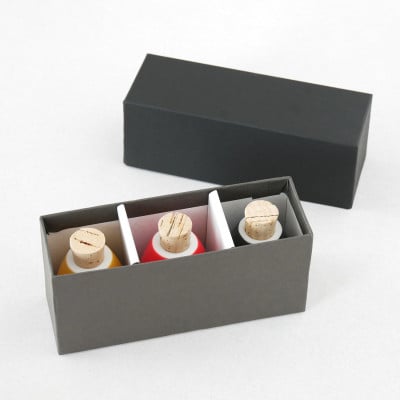 スパイスケース　swing 3個セット E (橙、紅、墨)【1279379】