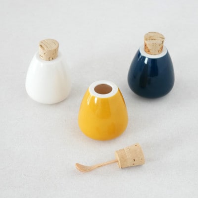 スパイスケース　swing 3個セット A (白、橙、藍)【1279406】