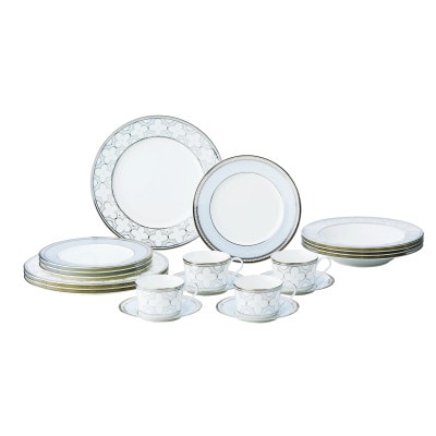 ノリタケ【トレフォリプラチナ】20PCセット【1638669】