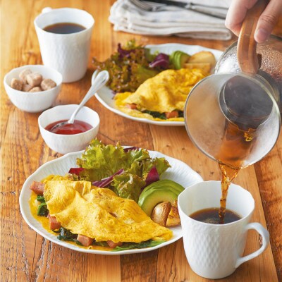 ノリタケ【シェール ブラン】マグカップペア【1645281】