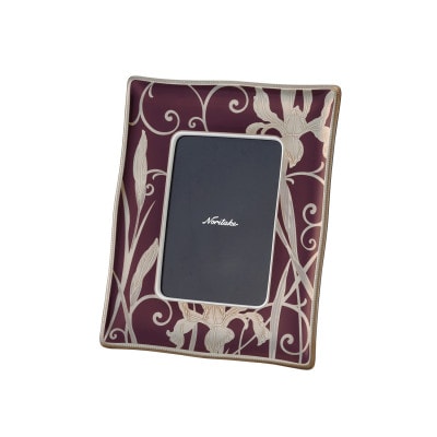 ノリタケ【メゾンコレクション】アイリス フォトフレーム　紫紺(しこん)【1638200】