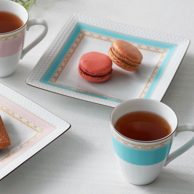 ノリタケ【ハミングブルー】マグカップペア【1637940】