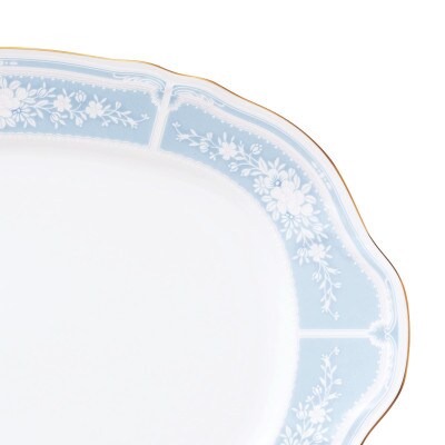 ノリタケ【レースウッドゴールド】36cmオーバルプラター【1637782】