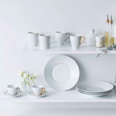 ノリタケ【アミ】マグカップ(金)【1637947】